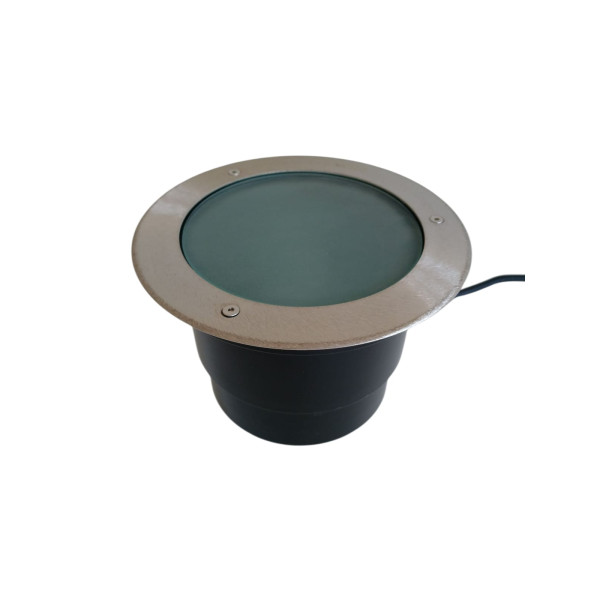 Lanzini 63502 Doha INOX recessed floor spotlight e27 25W ia, 75w par 30
